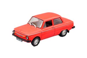 ZAZ 968M, KULTOWE AUTA 122, RED
