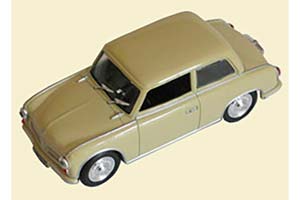 AWZ P70 LIMOUSINE, KULTOWE AUTA 129, БЕЖЕВЫЙ