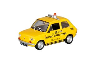 FIAT 126P POMOC DROGOWA, YELLOW