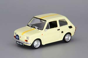 FIAT 126P NAUKA JAZDY, LIGHT YELLOW