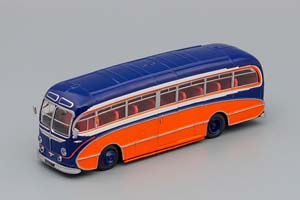 BURLINGHAM SEAGULL, KULTOWE AUTOBUSY PRL , ORANGE / BLUE