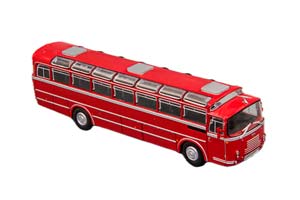 VAN HOOL 306, KULTOWE AUTOBUSY PRL , DARK RED