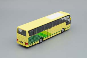 VAN HOOL T9, KULTOWE AUTOBUSY PRL , GREEN / YELLOW — фото 2