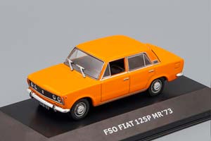 FIAT 125P MR'73, KULTOWE LEGENDY FSO 12, YELLOW