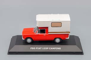 FIAT 125P CAMPING, KULTOWE LEGENDY FSO 19, RED / WHITE — фото 3