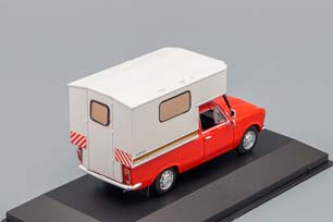 FIAT 125P CAMPING, KULTOWE LEGENDY FSO 19, RED / WHITE — фото 2