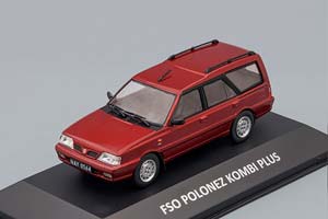 FSO POLONEZ KOMBI PLUS, KULTOWE LEGENDY FSO 20, DARK RED METALLIC