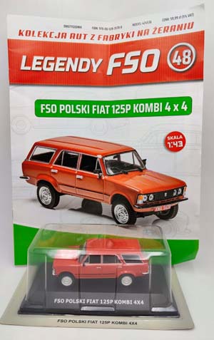 FSO POLSKI FIAT 125P KOMBI 4X4, KULTOWE LEGENDY FSO 48 — фото 3