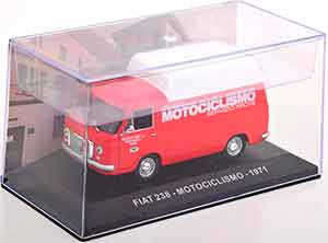 FIAT 238 MOTOCICLISMO 1971 RED WHITE — фото 3