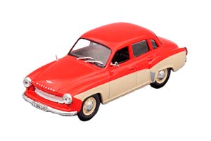 WARTBURG 312, MASINI DE LEGENDA 6, КРАСНО-БЕЛЫЙ