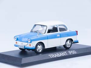 TRABANT P50, MASINI DE LEGENDA 15, БЕЛО-ГОЛУБОЙ