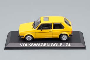 VW VOLKSWAGEN GOLF I JGL, MASINI DE LEGENDA 51, YELLOW — фото 3