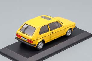 VW VOLKSWAGEN GOLF I JGL, MASINI DE LEGENDA 51, YELLOW — фото 2