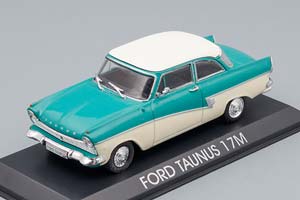 FORD TAUNUS 17M P2, MASINI DE LEGENDA 68, GREEN / WHITE