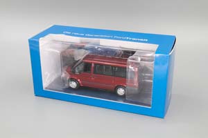 FORD TRANSIT TOURNEO VAN (2001), DARK RED — фото 2